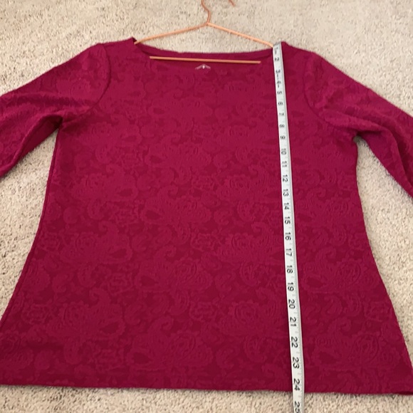 Size Petite Medium St. John’s Bay beautiful Top - Picture 4 of 4